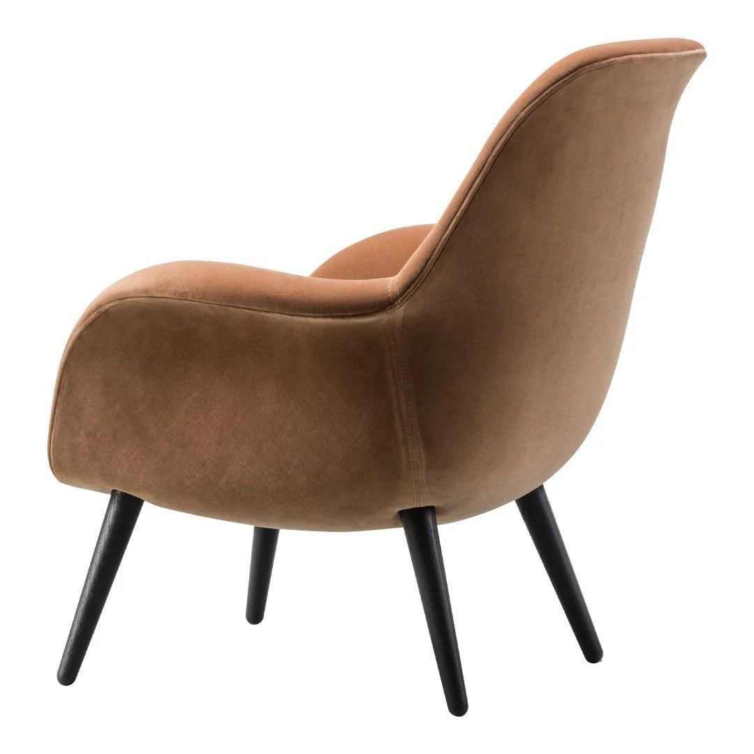 Swoon Lounge Chair - Petit - Fabric Shell - Image 2