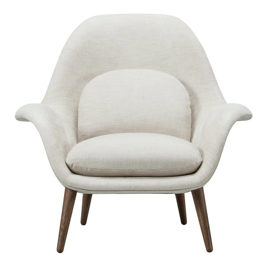 Swoon Lounge Chair - Fabric Shell - Image 10