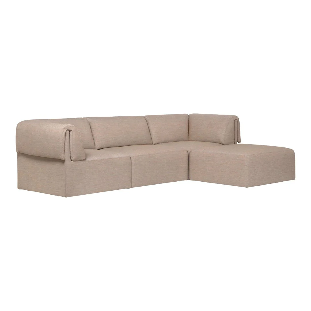 Wonder 3-Seater Sofa w/ Chaise Lounge - Image 8