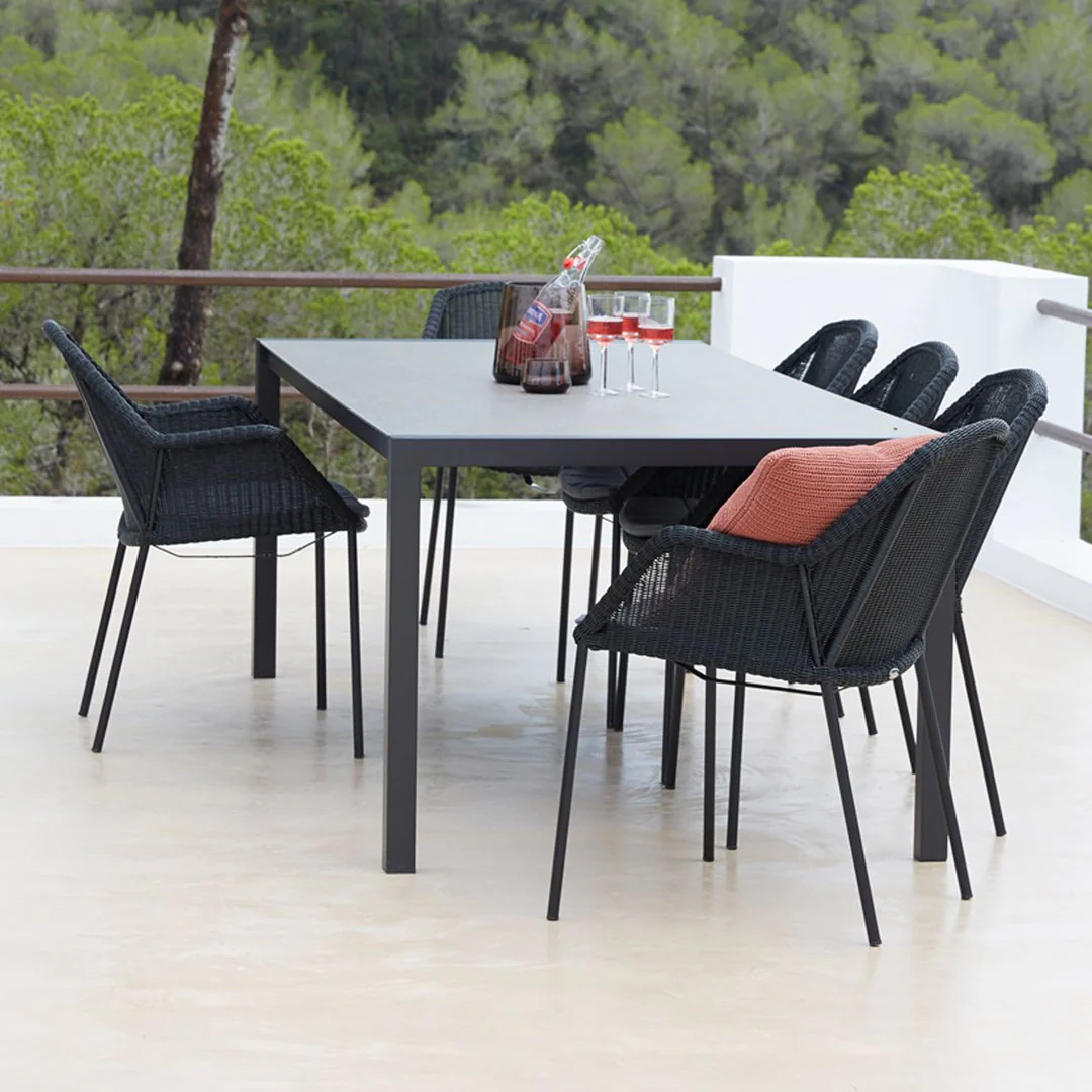 Breeze Outdoor Dining Chair - 4 Leg - Image 7