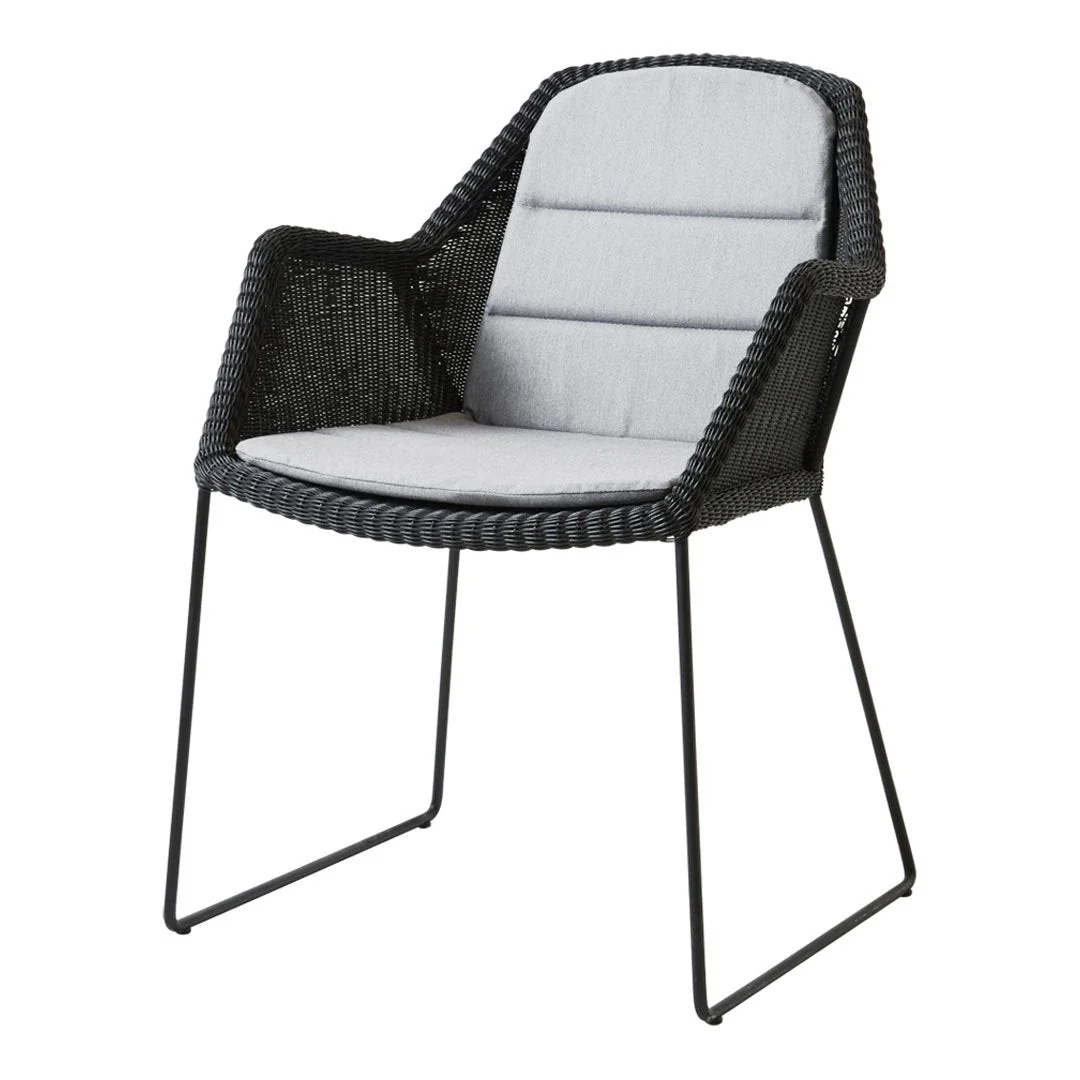 Breeze Outdoor Chair - Sled Base - Image 14