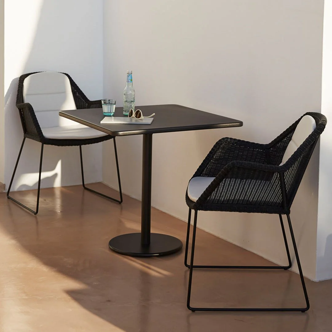Breeze Outdoor Chair - Sled Base - Image 5