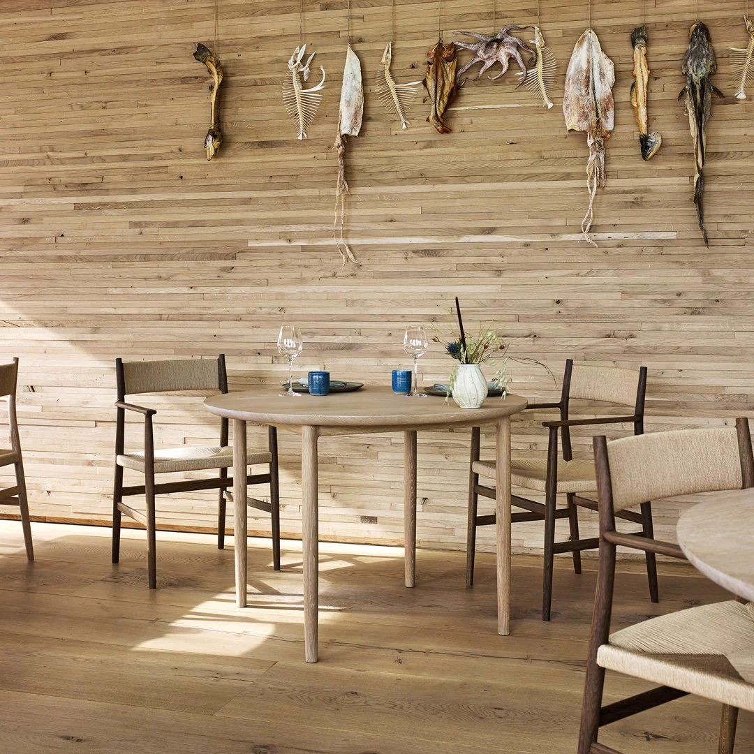 Arv Dining Armchair - Paper Cord Seat - Image 18