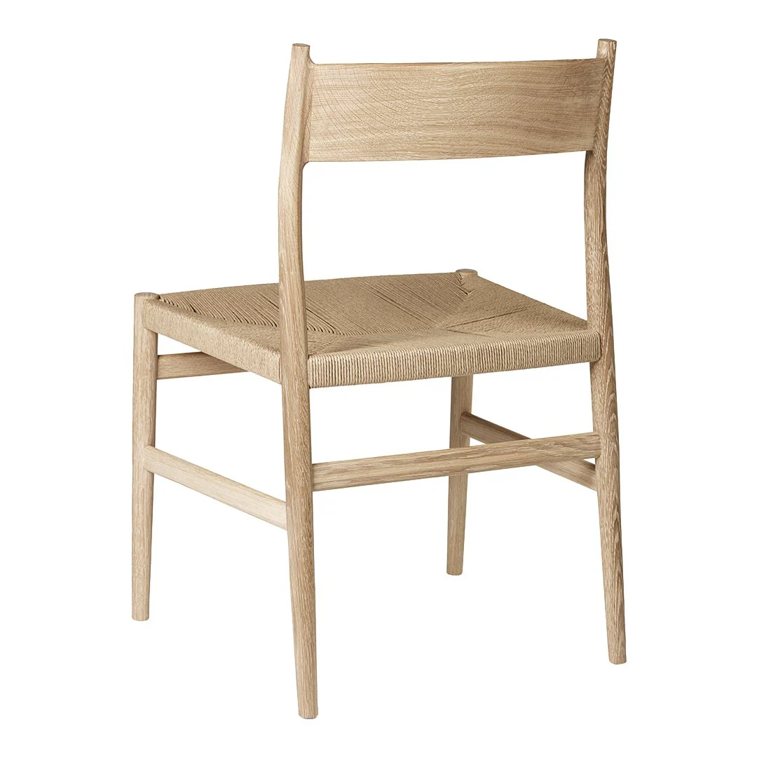 Arv Dining Chair - Paper Cord Seat - Image 12