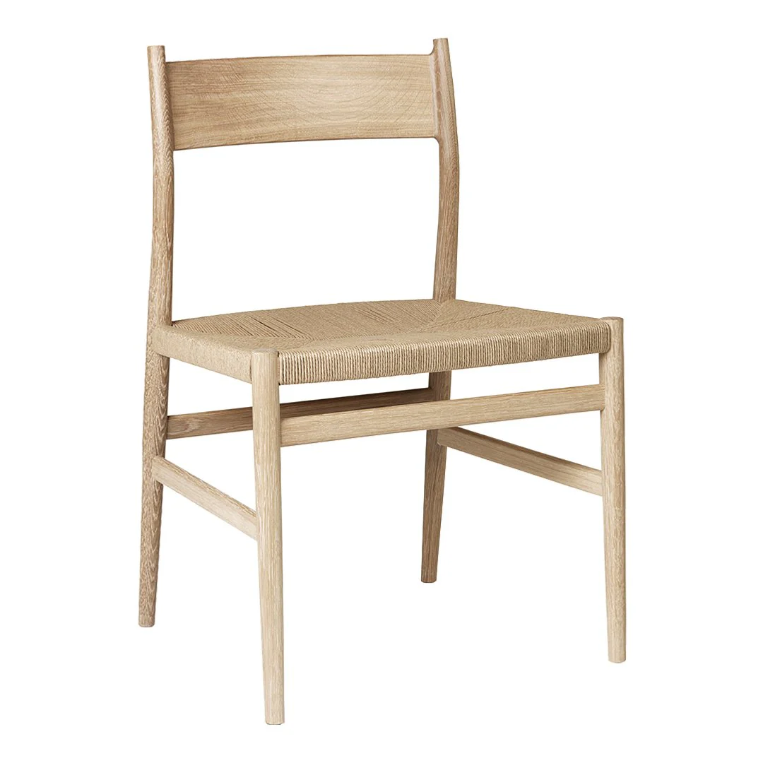 Arv Dining Chair - Paper Cord Seat - Image 4