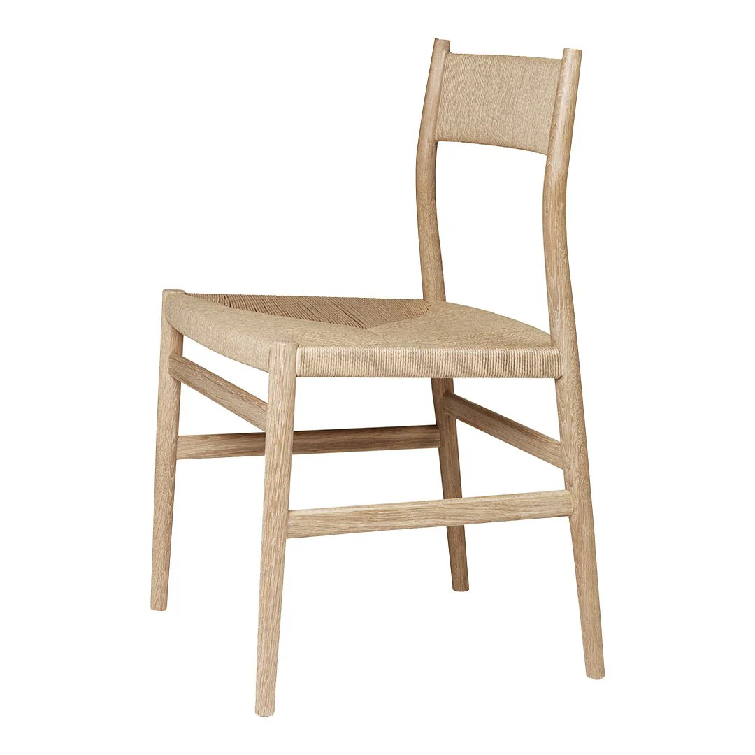 Arv Dining Chair - Paper Cord Seat - Image 7