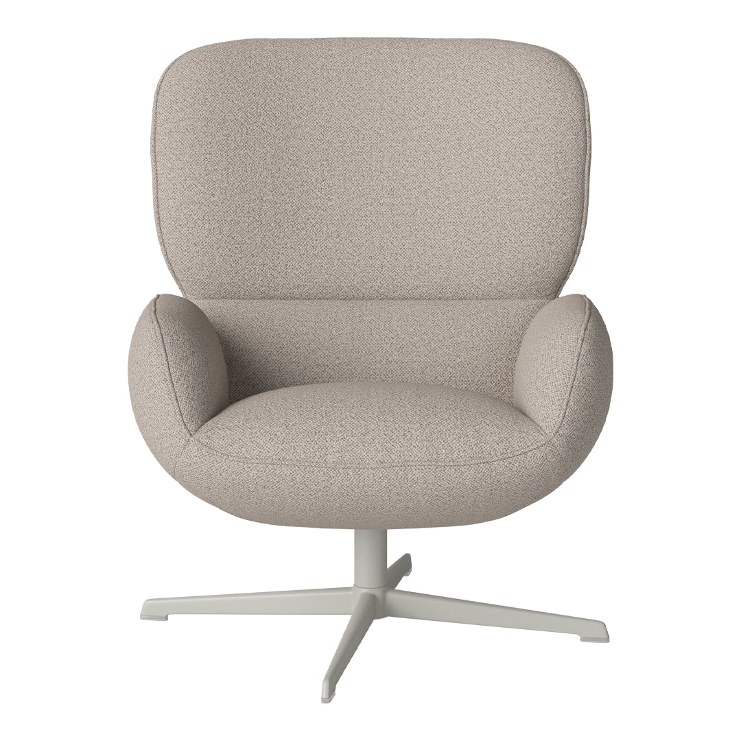 Ripon  Armchair - 4-Star Base - Grey Lacquered Steel - Image 30