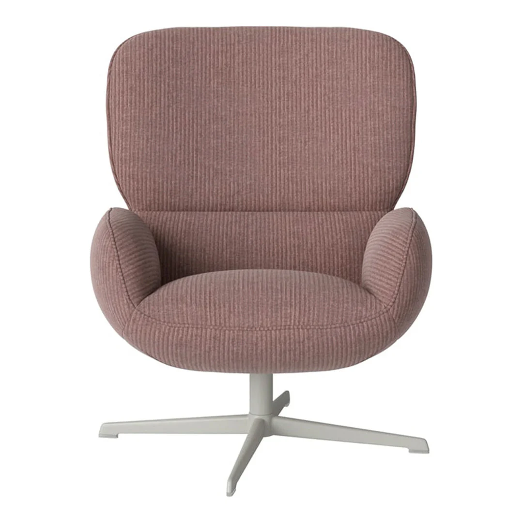 Ripon  Armchair - 4-Star Base - Grey Lacquered Steel - Image 38