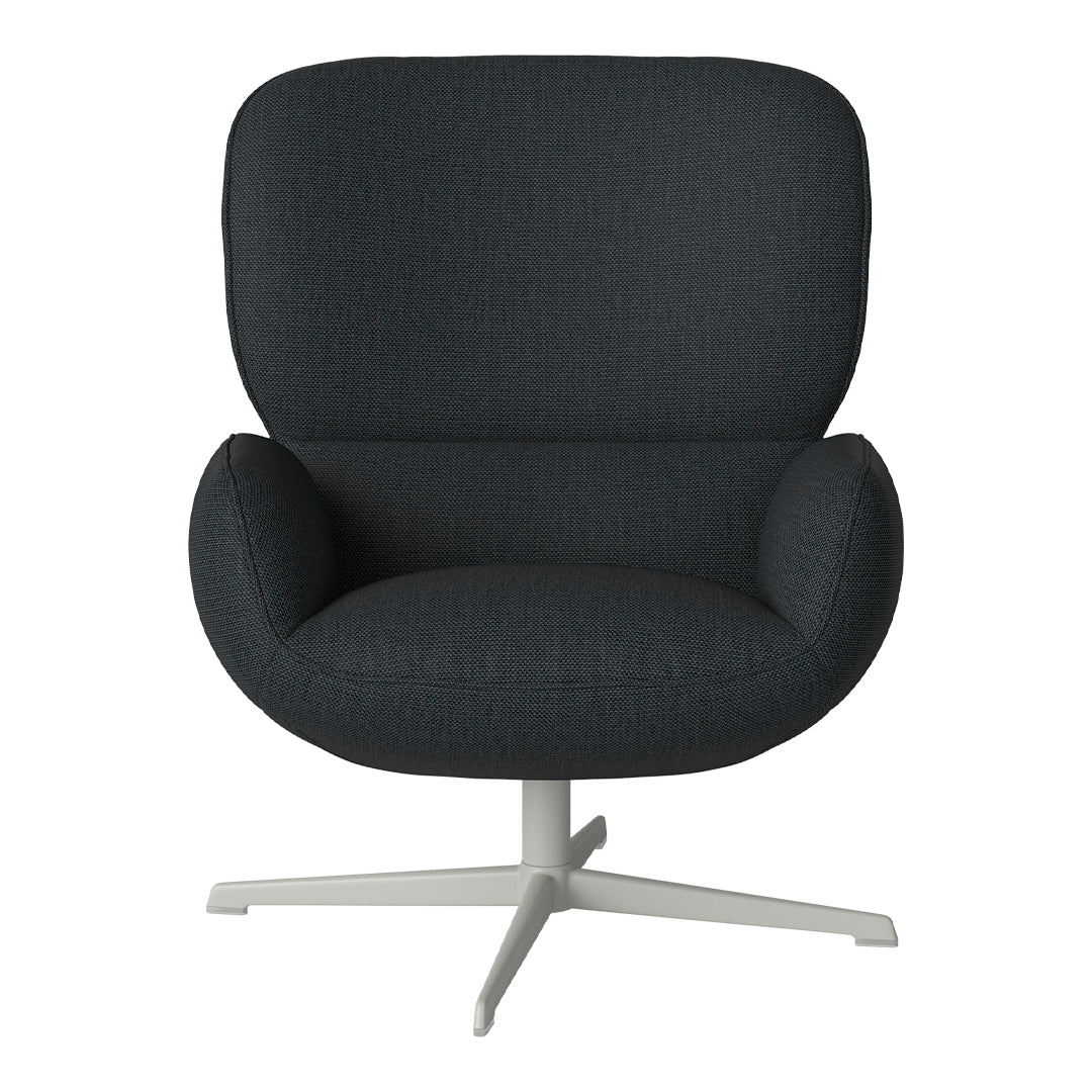Ripon  Armchair - 4-Star Base - Grey Lacquered Steel - Image 64