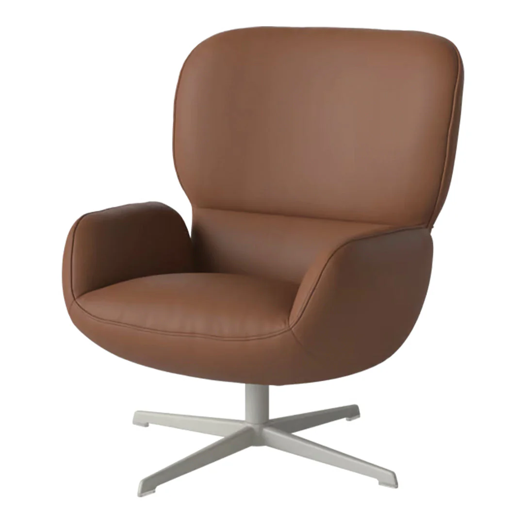 Ripon  Armchair - 4-Star Base - Grey Lacquered Steel - Image 79