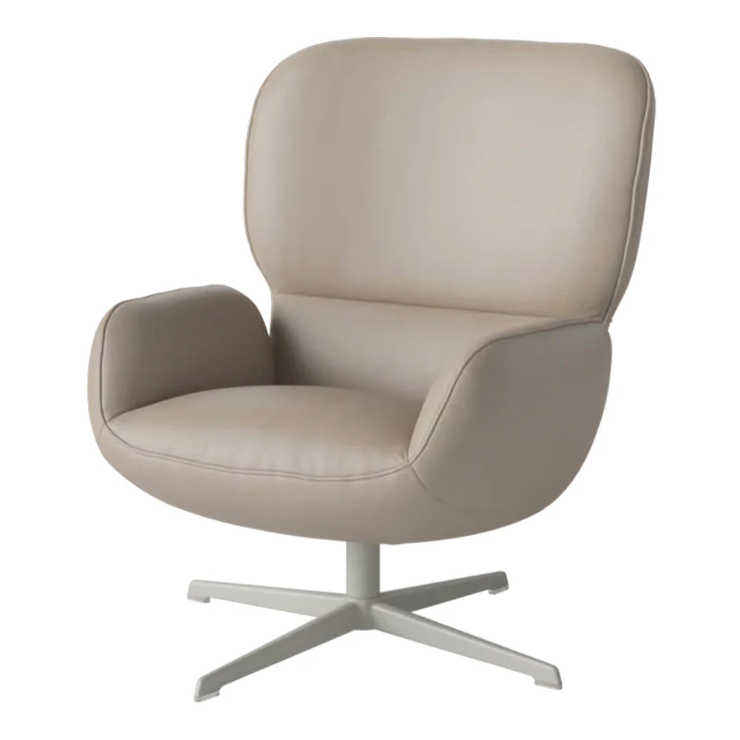 Ripon  Armchair - 4-Star Base - Grey Lacquered Steel - Image 80