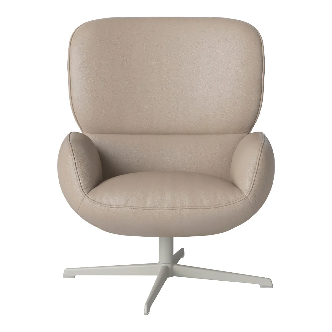 Ripon  Armchair - 4-Star Base - Grey Lacquered Steel - Image 92