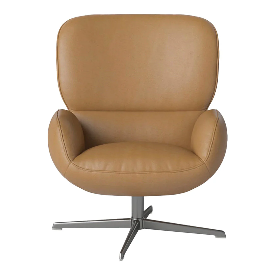 Ripon  Armchair - 4-Star Base - Satin Lacquered Steel - Image 13