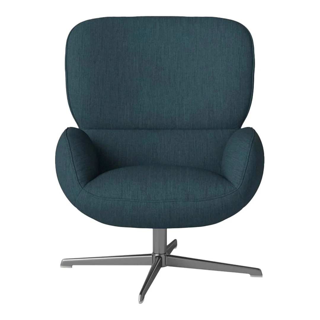 Ripon  Armchair - 4-Star Base - Satin Lacquered Steel - Image 24