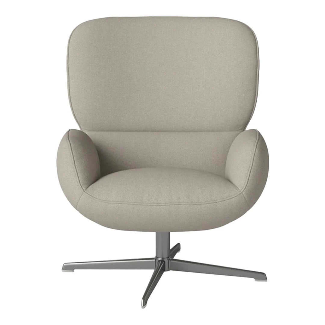 Ripon  Armchair - 4-Star Base - Satin Lacquered Steel - Image 25