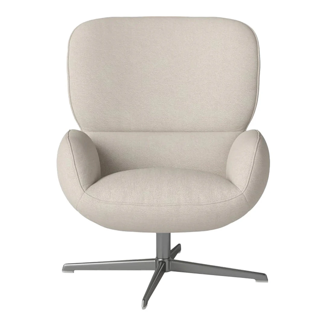 Ripon  Armchair - 4-Star Base - Satin Lacquered Steel - Image 28