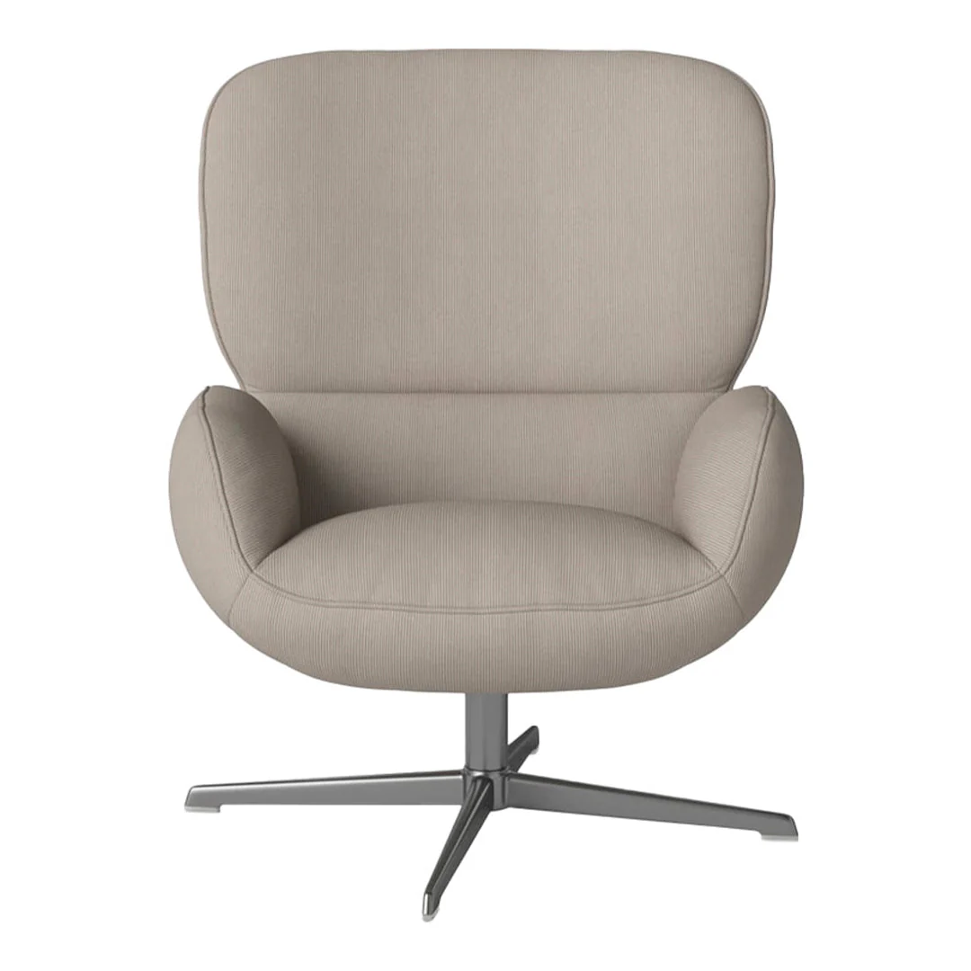 Ripon  Armchair - 4-Star Base - Satin Lacquered Steel - Image 31