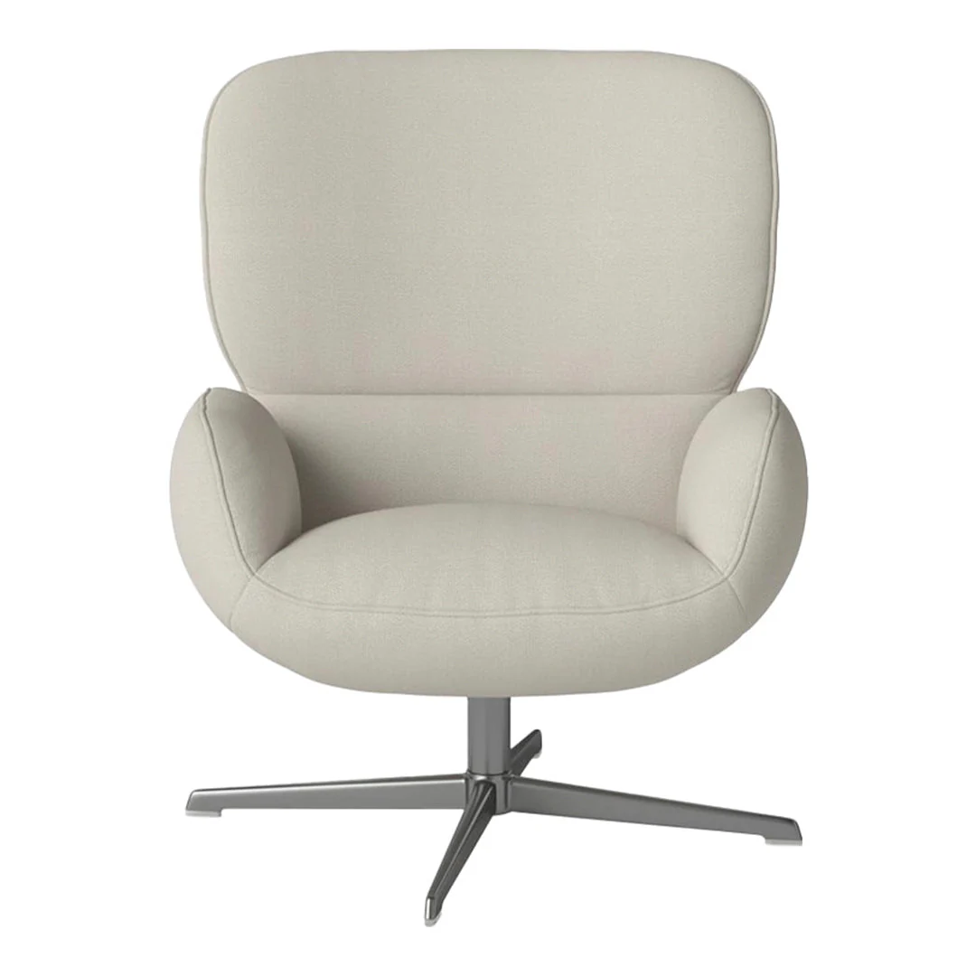 Ripon  Armchair - 4-Star Base - Satin Lacquered Steel - Image 44