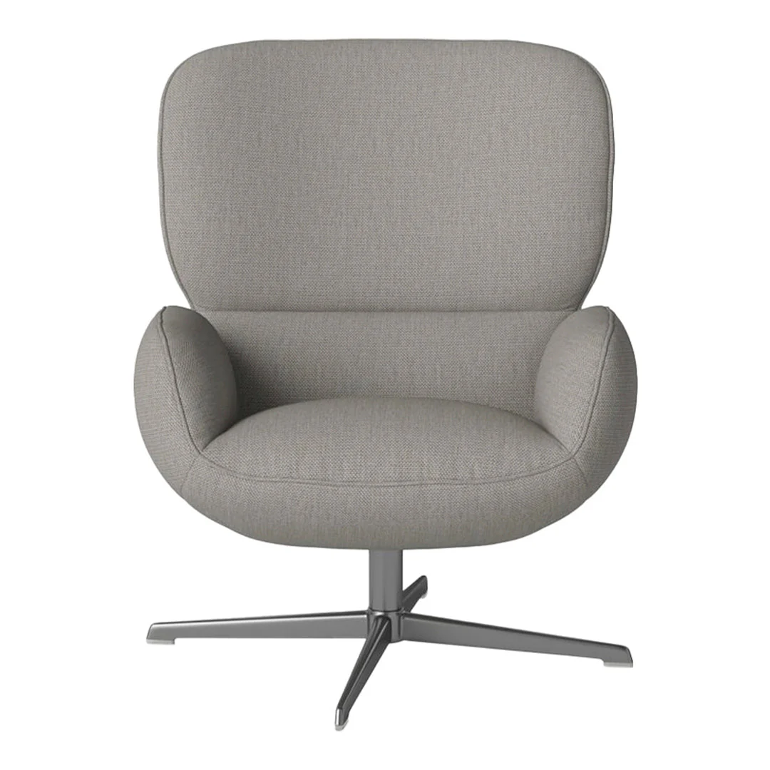 Ripon  Armchair - 4-Star Base - Satin Lacquered Steel - Image 50