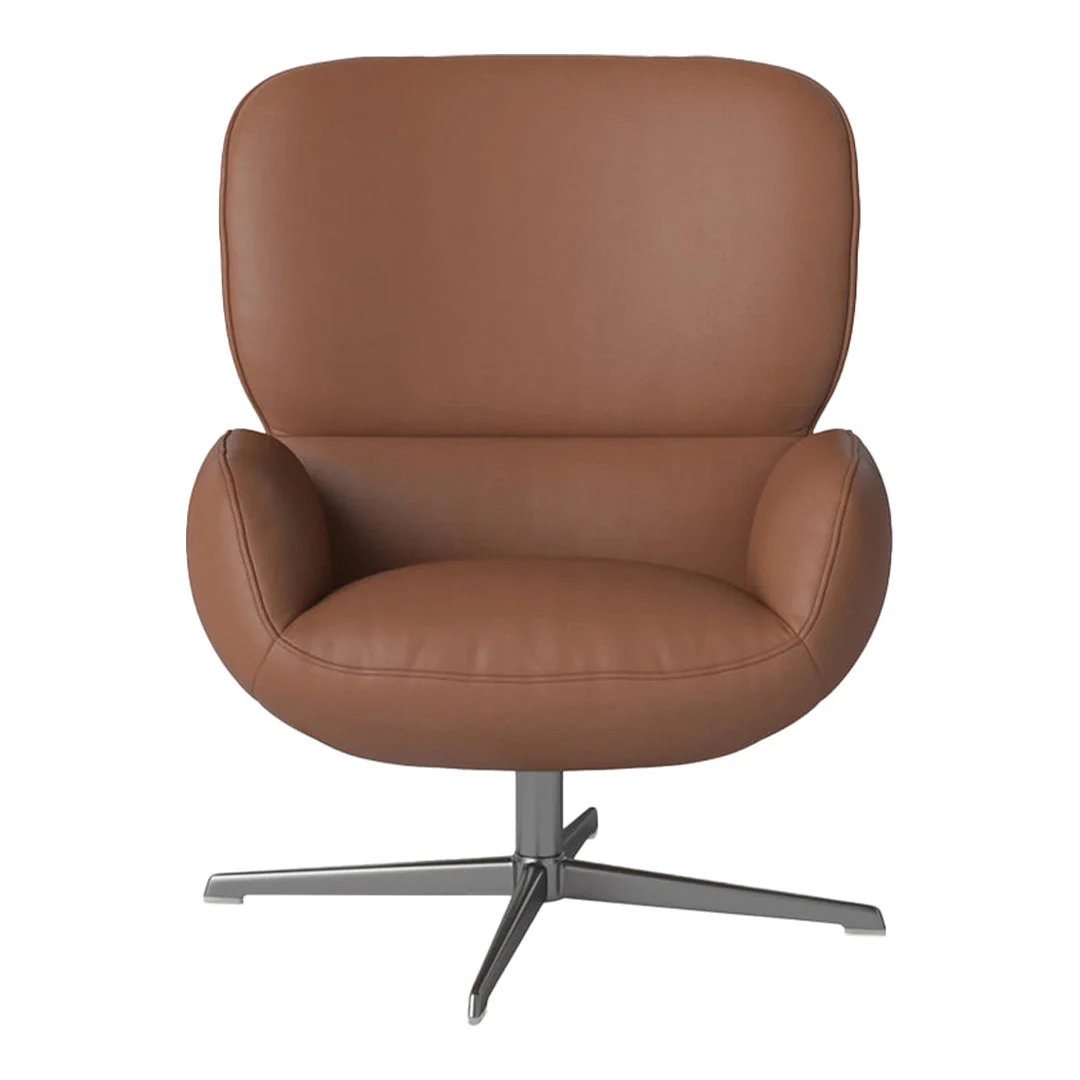 Ripon  Armchair - 4-Star Base - Satin Lacquered Steel - Image 53
