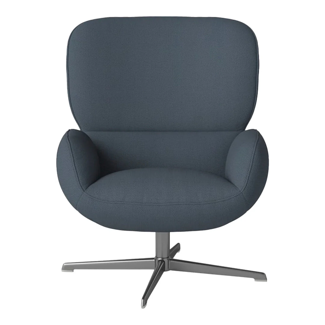 Ripon  Armchair - 4-Star Base - Satin Lacquered Steel - Image 54