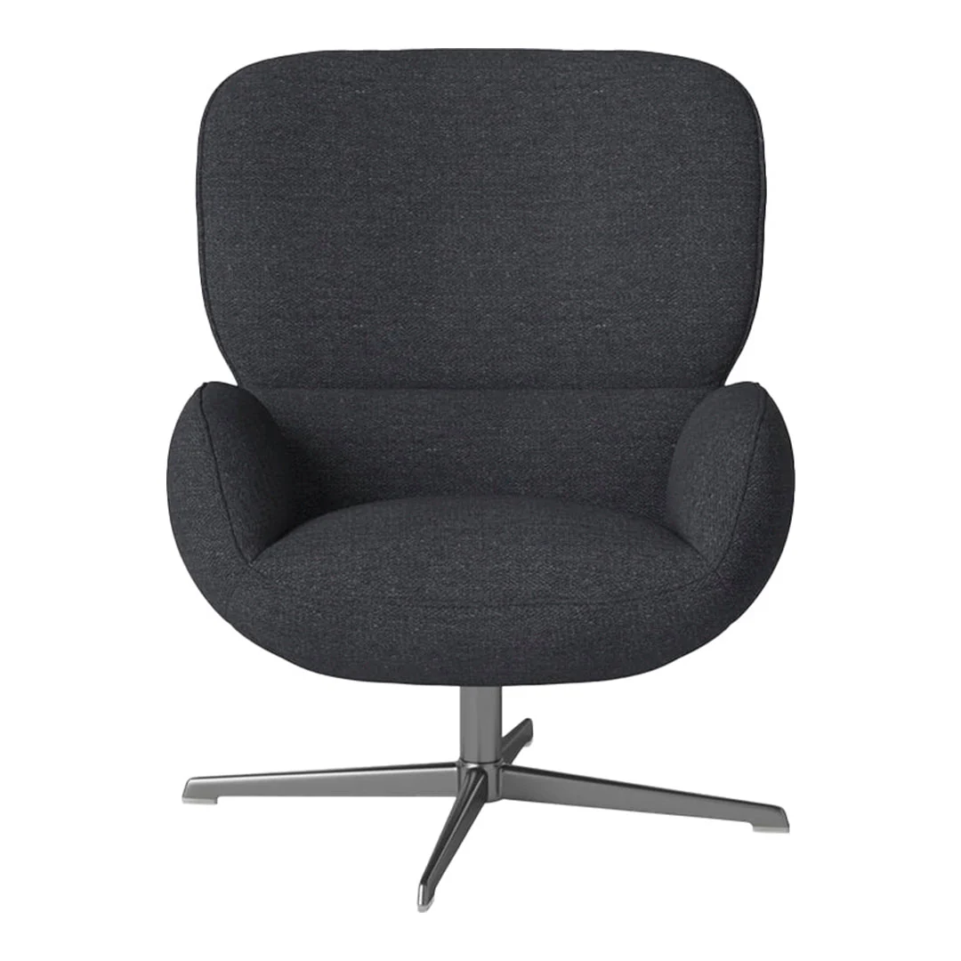 Ripon  Armchair - 4-Star Base - Satin Lacquered Steel - Image 57