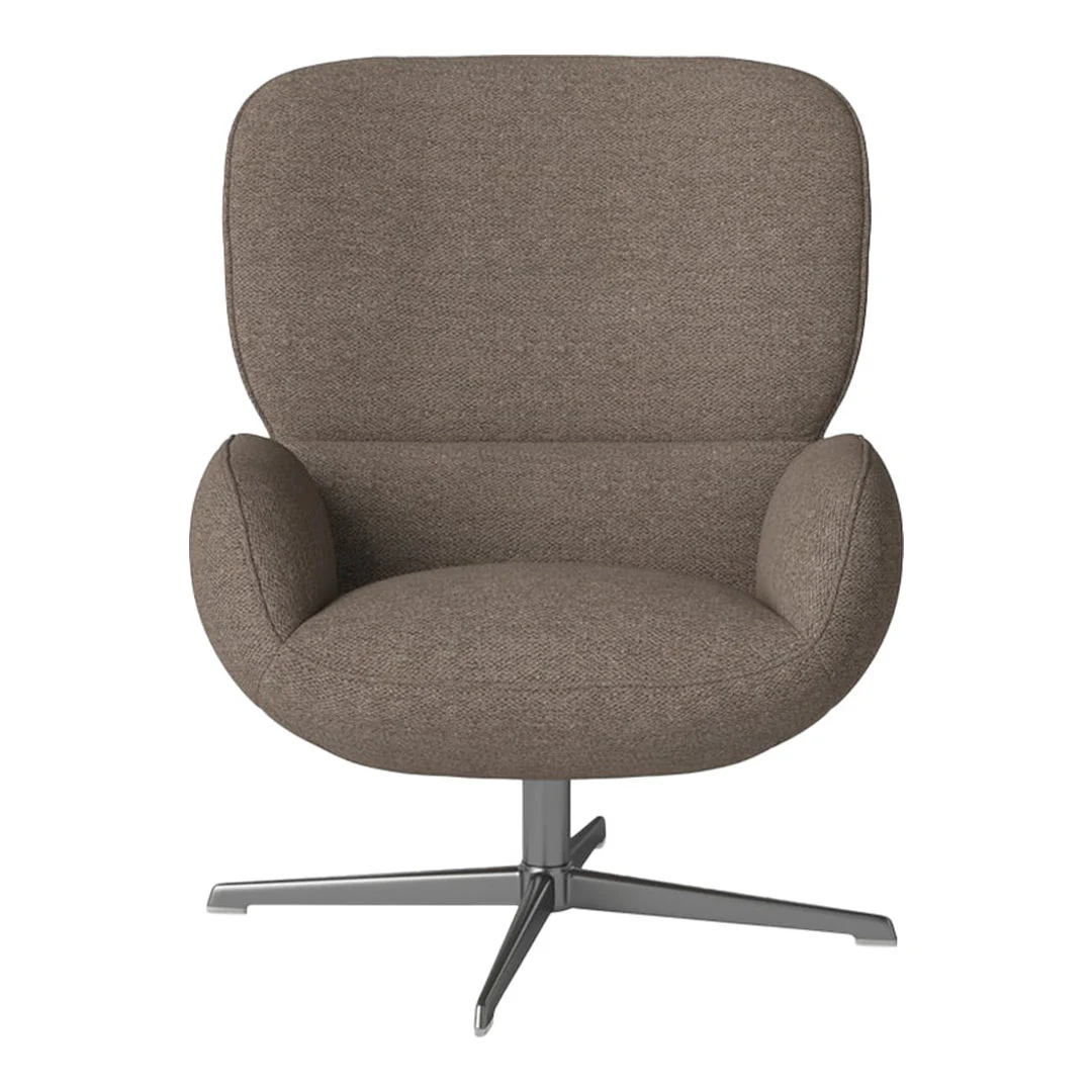 Ripon  Armchair - 4-Star Base - Satin Lacquered Steel - Image 58