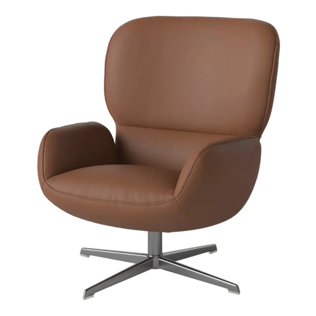 Ripon  Armchair - 4-Star Base - Satin Lacquered Steel - Image 79