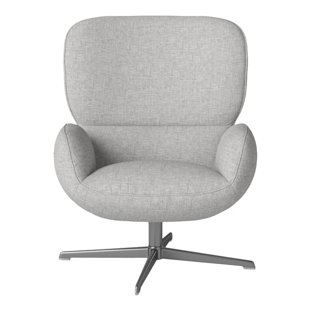 Ripon  Armchair - 4-Star Base - Satin Lacquered Steel - Image 83