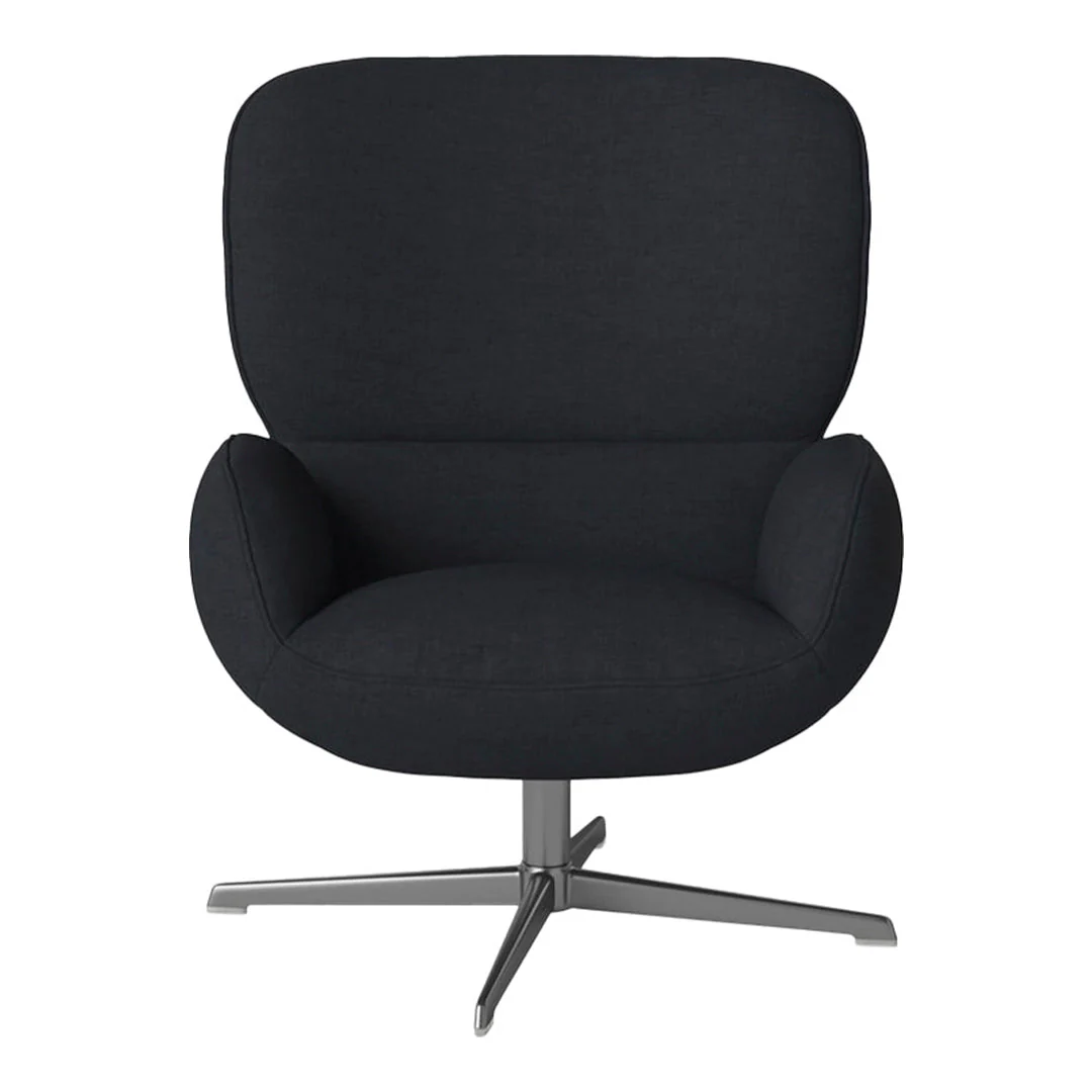 Ripon  Armchair - 4-Star Base - Satin Lacquered Steel - Image 88