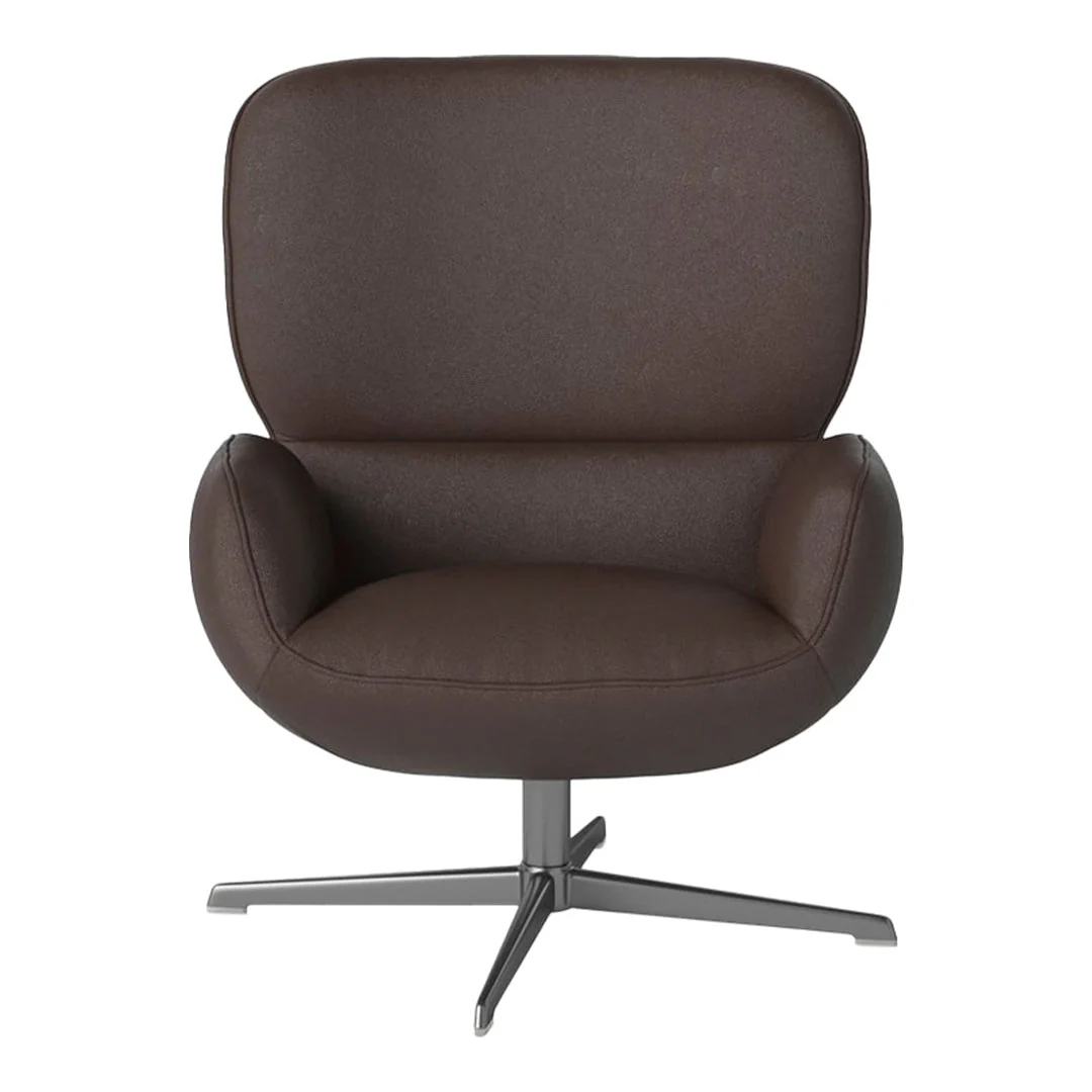 Ripon  Armchair - 4-Star Base - Satin Lacquered Steel - Image 91