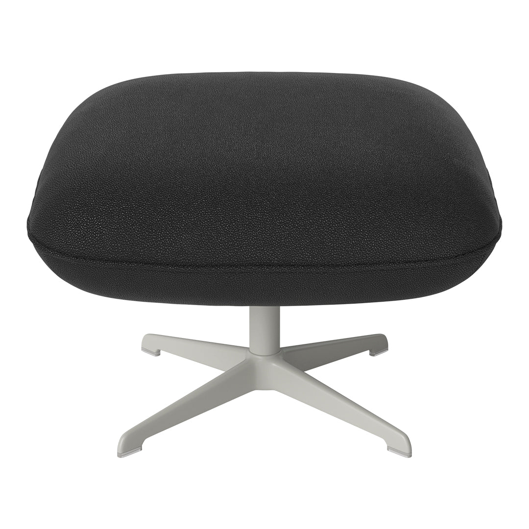 Ripon Footstool - 4-Star Base - Grey Lacquered Steel - Image 10