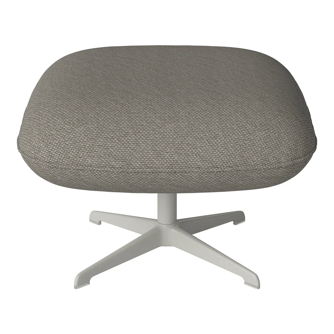 Ripon Footstool - 4-Star Base - Grey Lacquered Steel - Image 109