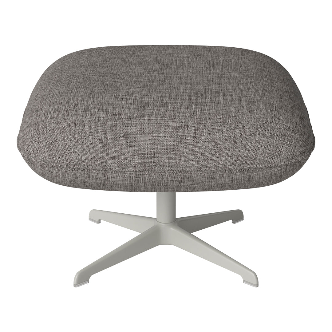 Ripon Footstool - 4-Star Base - Grey Lacquered Steel - Image 117
