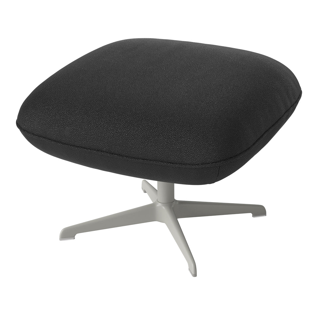 Ripon Footstool - 4-Star Base - Grey Lacquered Steel - Image 14