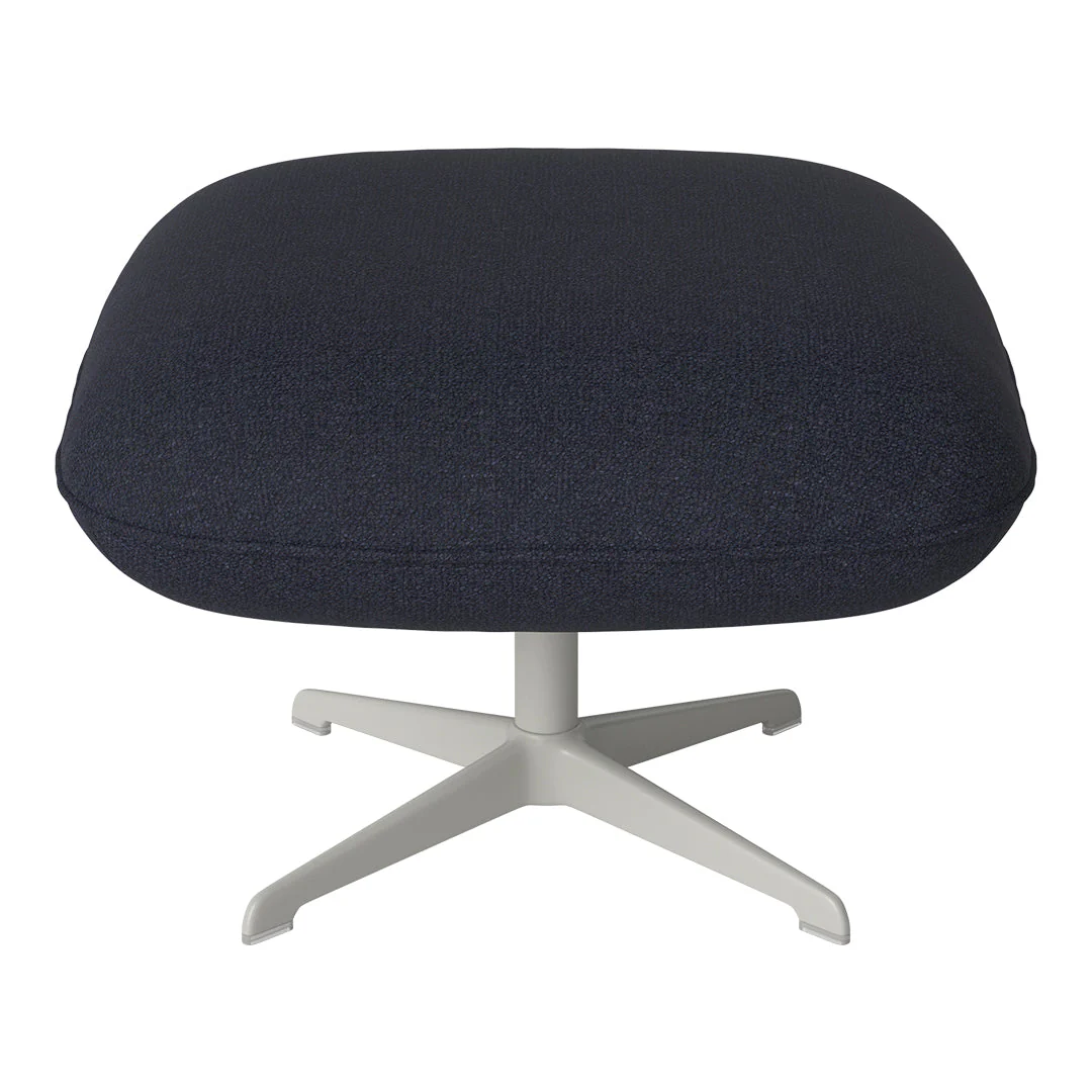 Ripon Footstool - 4-Star Base - Grey Lacquered Steel - Image 26