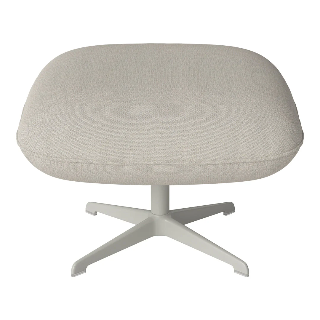Ripon Footstool - 4-Star Base - Grey Lacquered Steel - Image 29