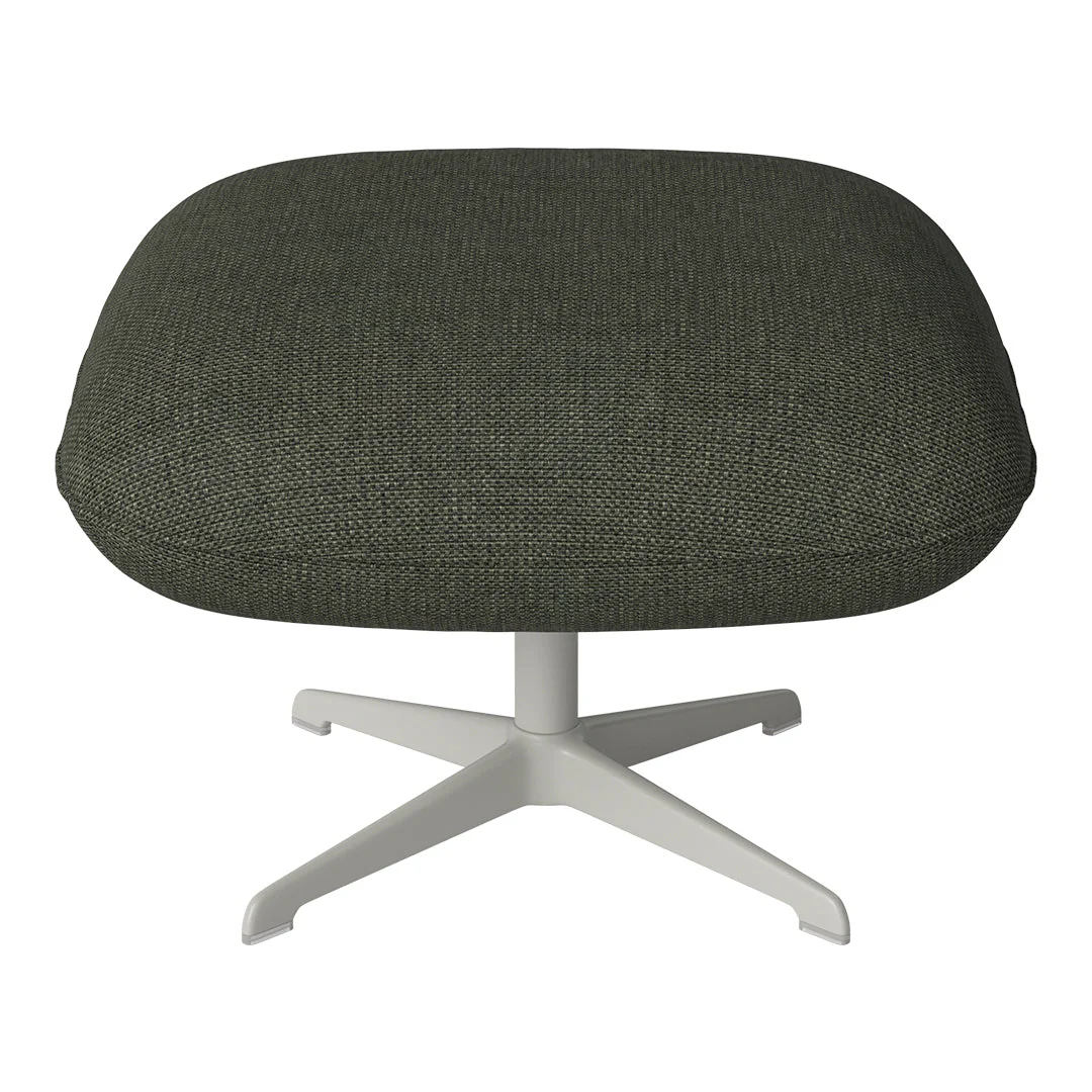 Ripon Footstool - 4-Star Base - Grey Lacquered Steel - Image 36