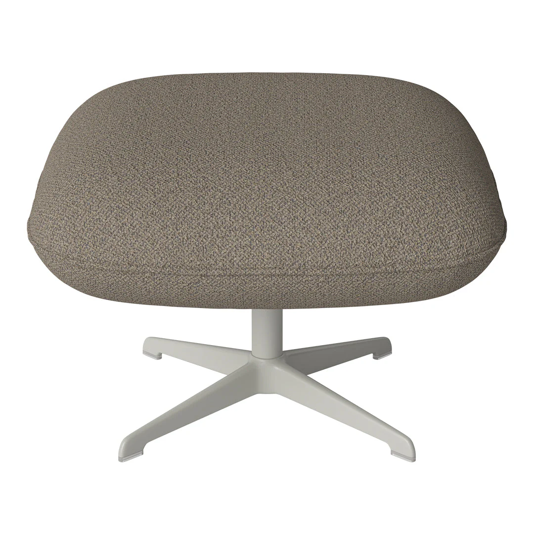 Ripon Footstool - 4-Star Base - Grey Lacquered Steel - Image 42
