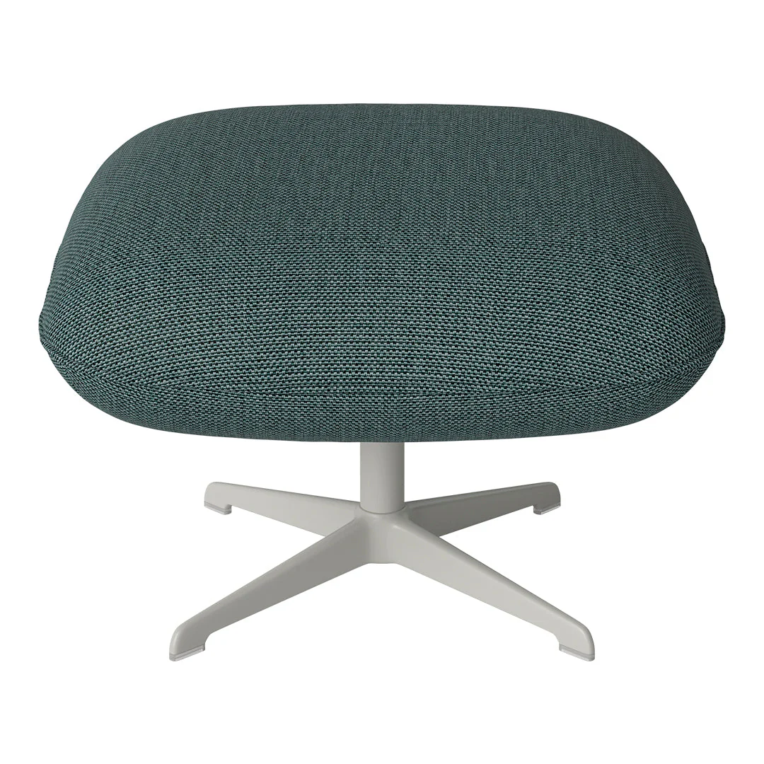 Ripon Footstool - 4-Star Base - Grey Lacquered Steel - Image 43