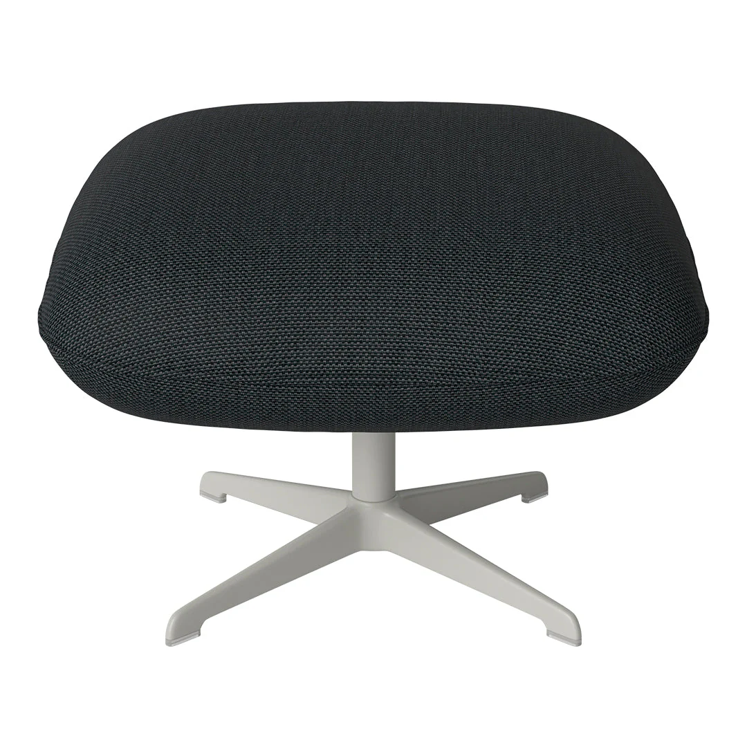 Ripon Footstool - 4-Star Base - Grey Lacquered Steel - Image 49