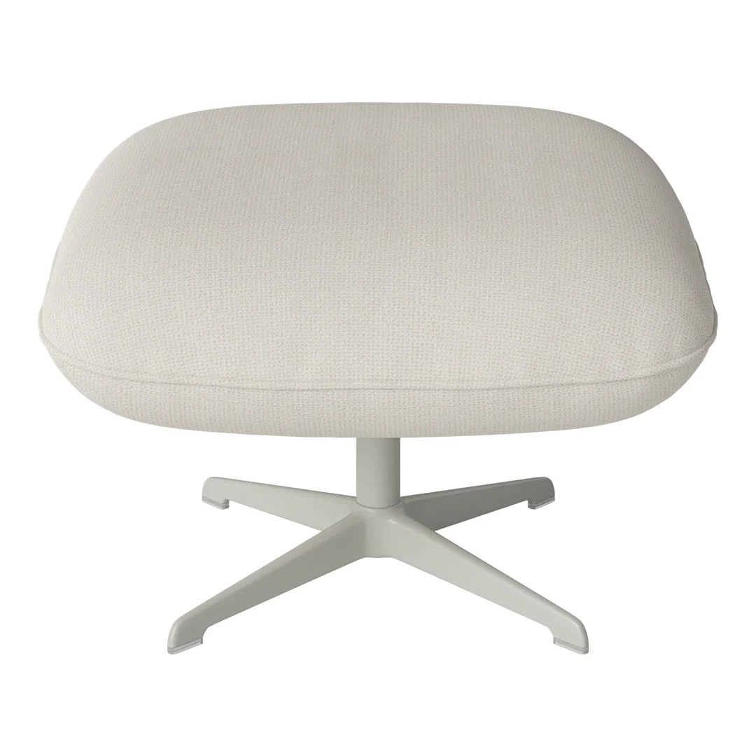Ripon Footstool - 4-Star Base - Grey Lacquered Steel - Image 51