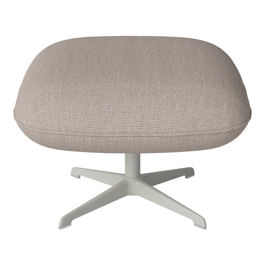 Ripon Footstool - 4-Star Base - Grey Lacquered Steel - Image 52