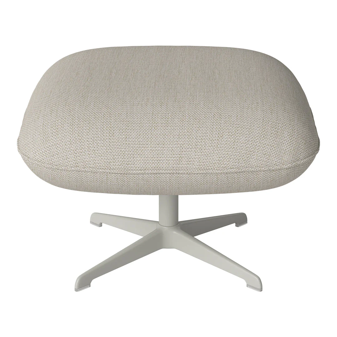 Ripon Footstool - 4-Star Base - Grey Lacquered Steel - Image 53