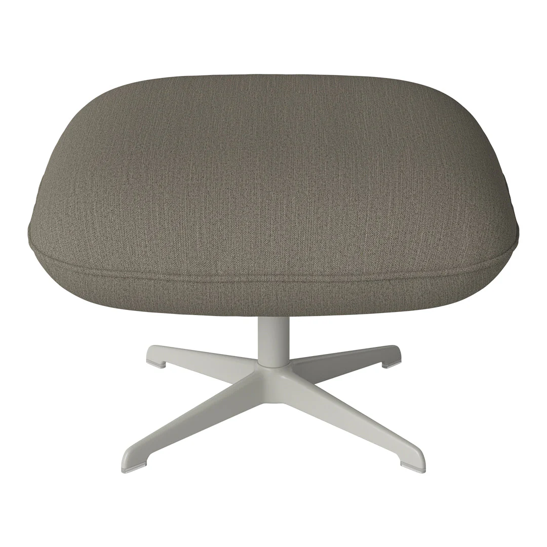 Ripon Footstool - 4-Star Base - Grey Lacquered Steel - Image 54