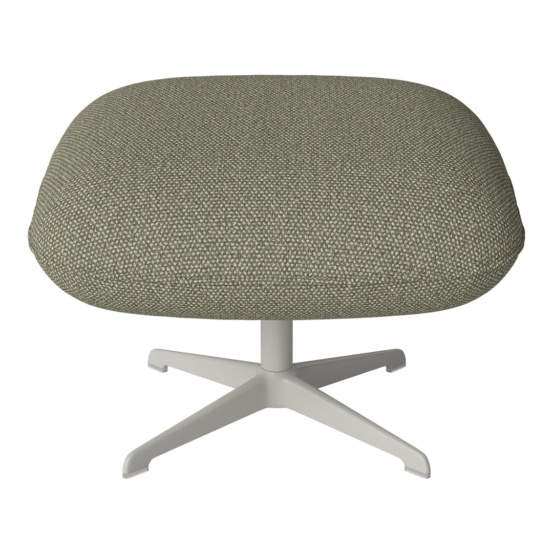 Ripon Footstool - 4-Star Base - Grey Lacquered Steel - Image 58