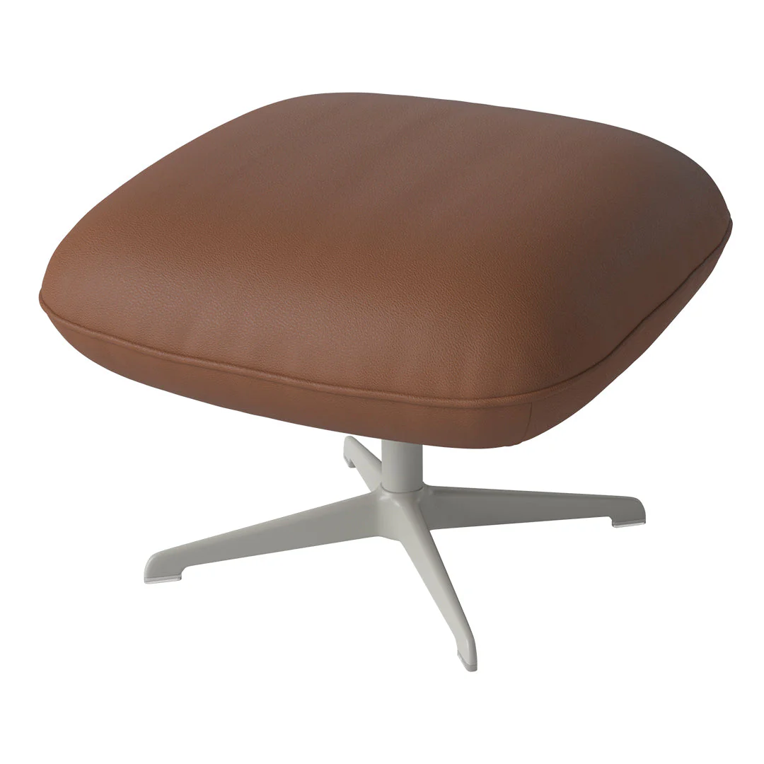 Ripon Footstool - 4-Star Base - Grey Lacquered Steel - Image 59
