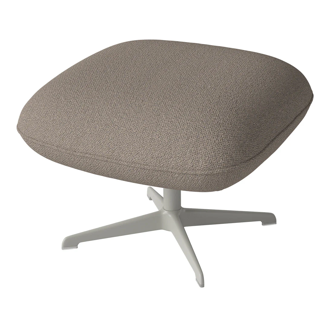 Ripon Footstool - 4-Star Base - Grey Lacquered Steel - Image 60