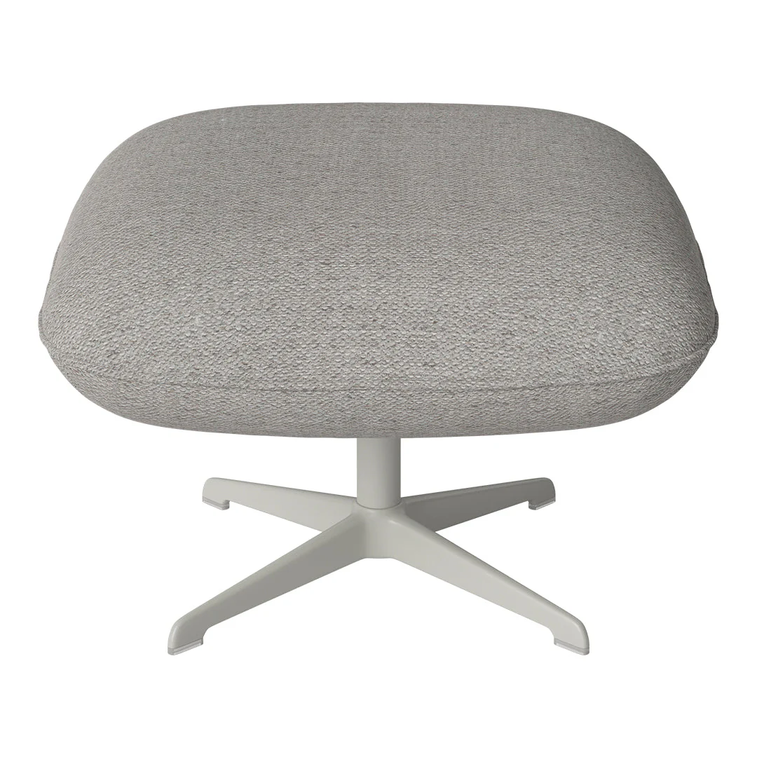 Ripon Footstool - 4-Star Base - Grey Lacquered Steel - Image 63