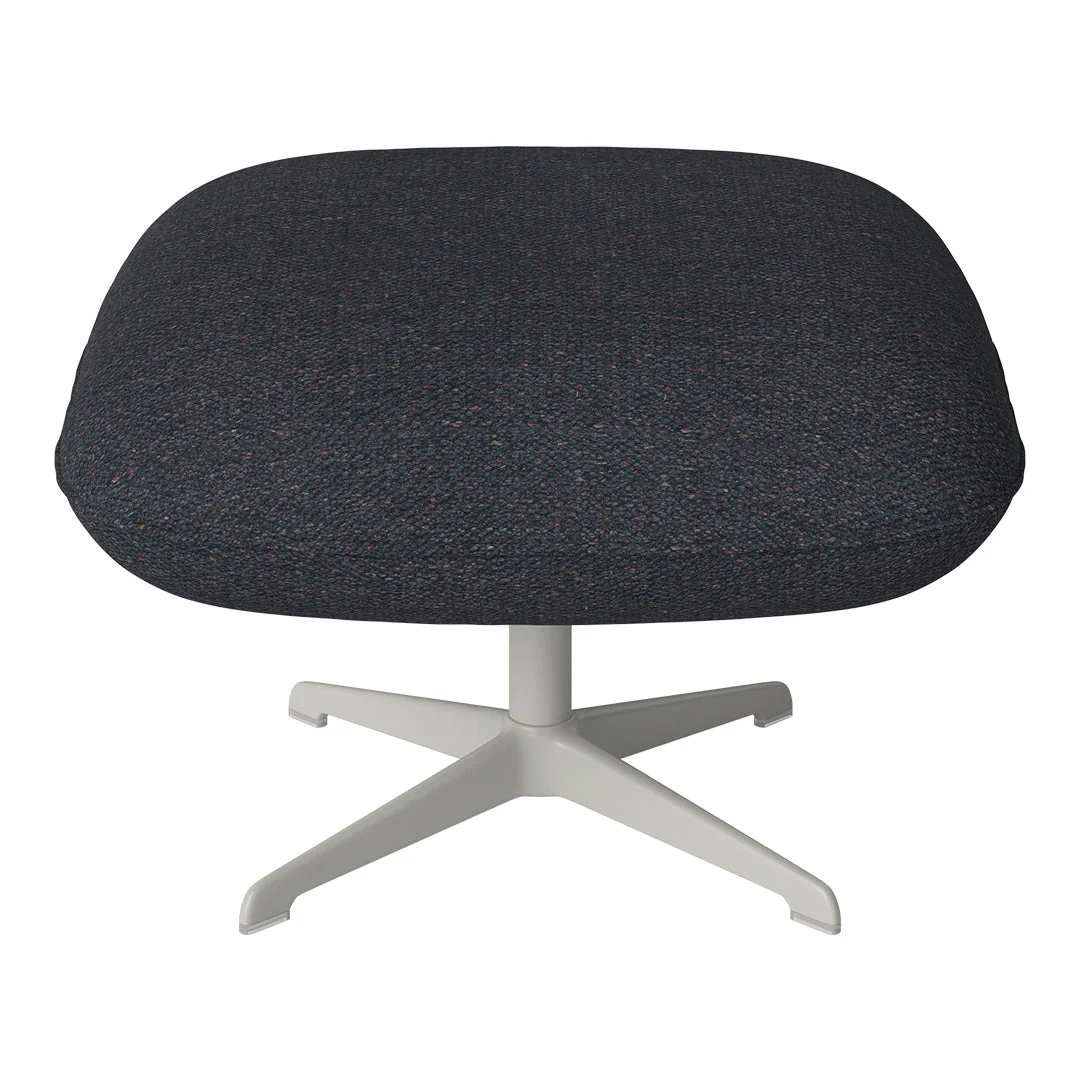 Ripon Footstool - 4-Star Base - Grey Lacquered Steel - Image 66